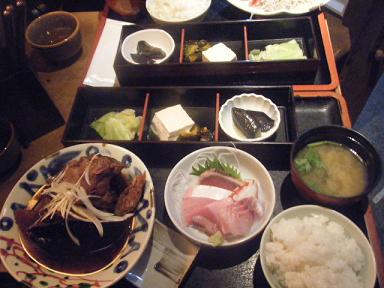 100327あら煮定食