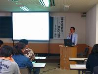 『情ビ祭り』で講演する