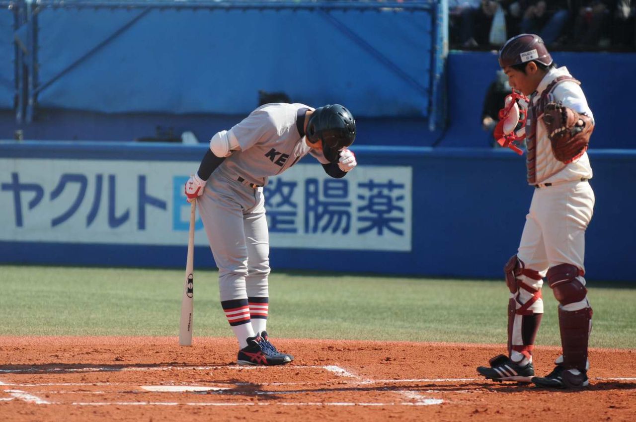 おまけの話 隼太 打席でのお辞儀 その他 ポポのがんがれ日記