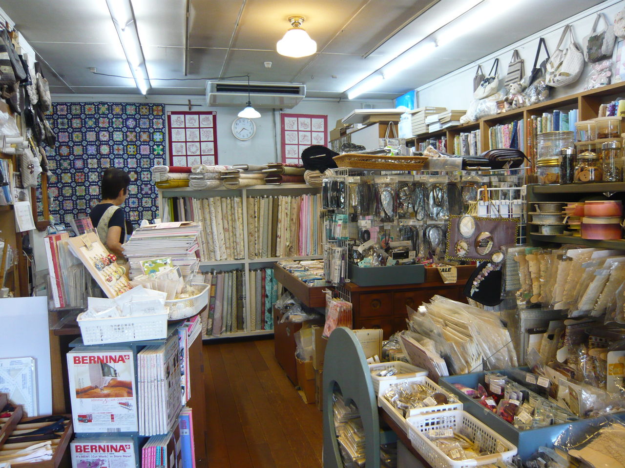 キルトのお店「ハウスオブベス」 : poporoseのお庭