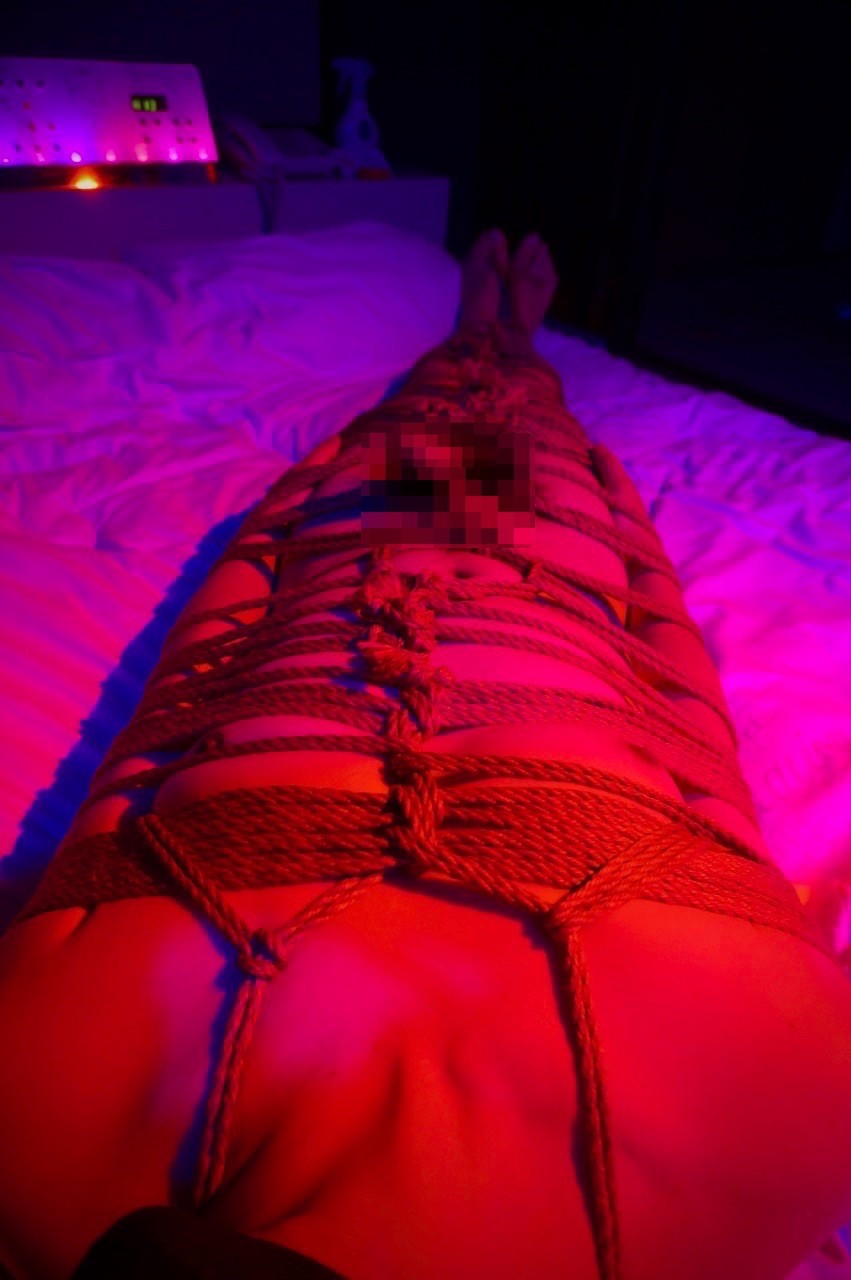 sm 直立緊縛画像  