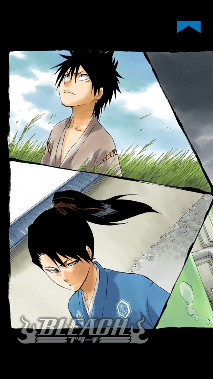 天鎖斬月と白哉兄様とルキアさん 月とひなげし