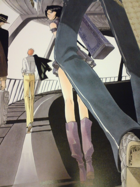 袖白雪とルキアさん 月とひなげし