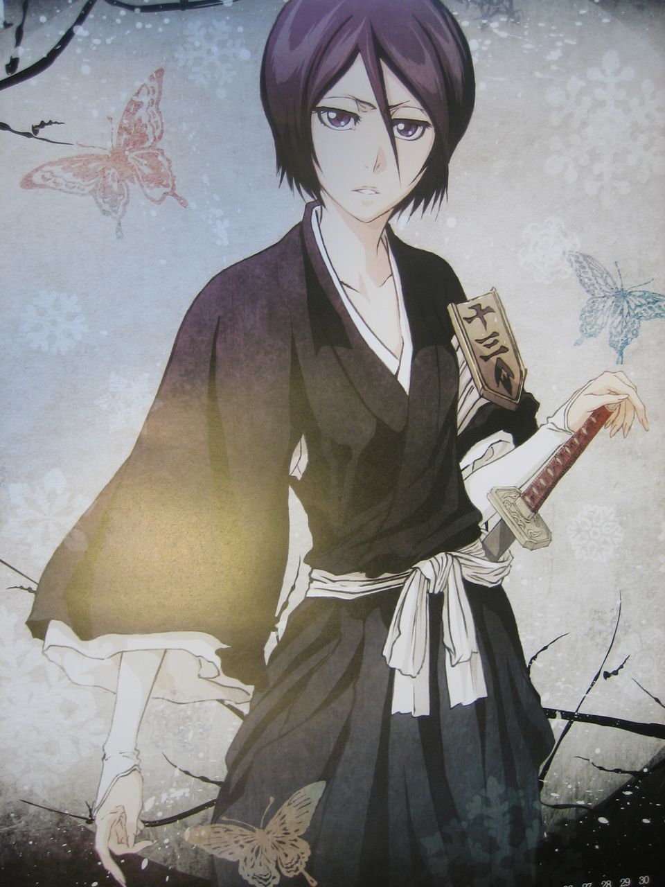 bleach12年版アニメカレンダー 月とひなげし bleach12年版アニメカレンダー 月とひなげし