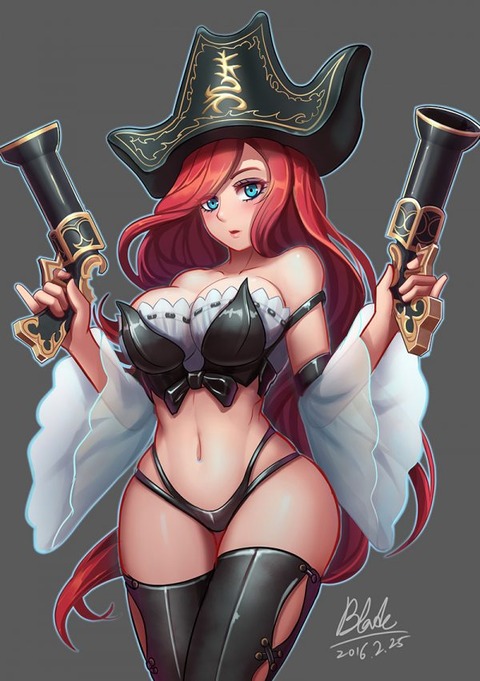 Sexy-Miss-Fortune-by-qblade-