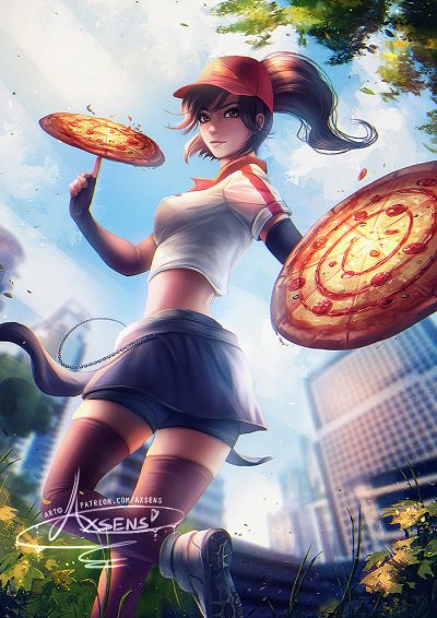 Pizza-Delivery-Sivir-by-Axsens-H