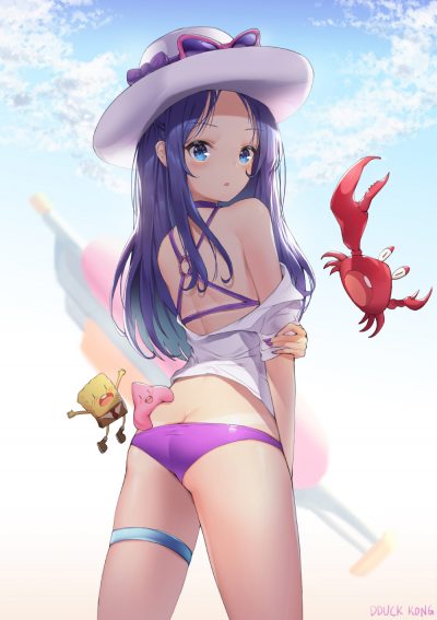 Pool-Party-Caitlyn-by-DDUCK-KONG-HD-Wall