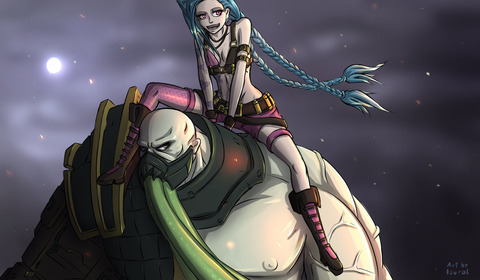 urgot_and_jinx_by_isural-dc01g19