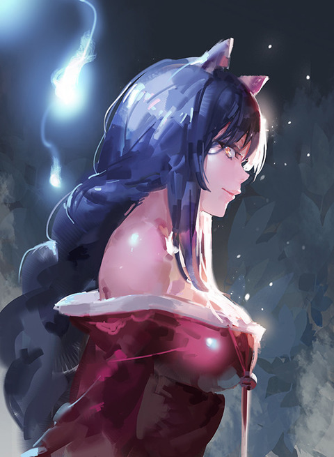 Ahri-League-Of-Legends-Fan-Art-14