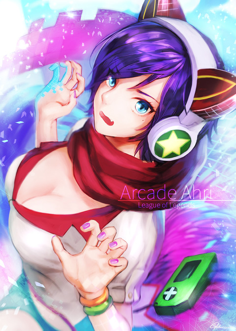 Arcade-Ahri-by-bibico-League-of-