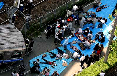 急行「日本海」列車脱線事故