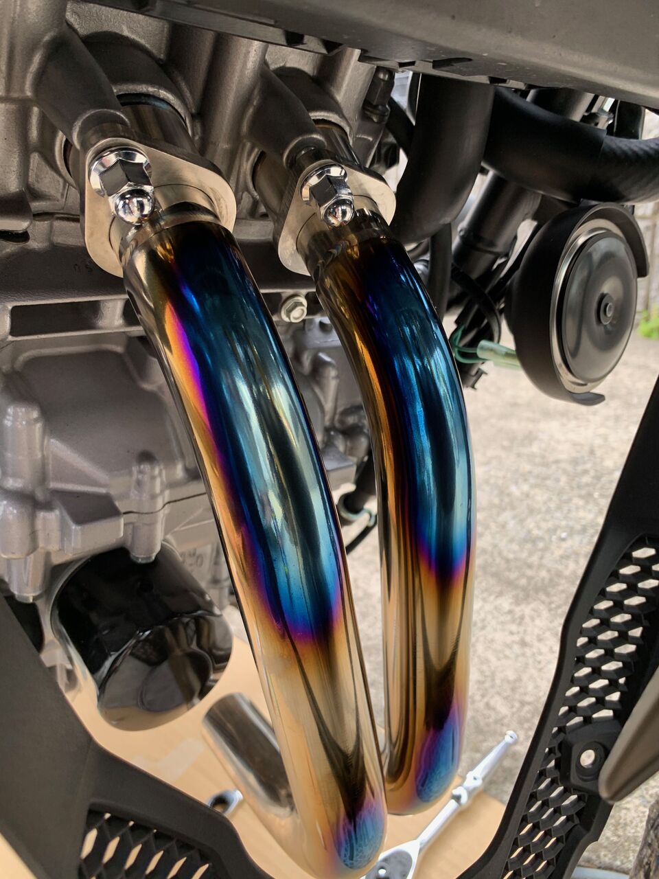 CBR250RR(MC51) フルエキ装着しました : あの時の風のにおい
