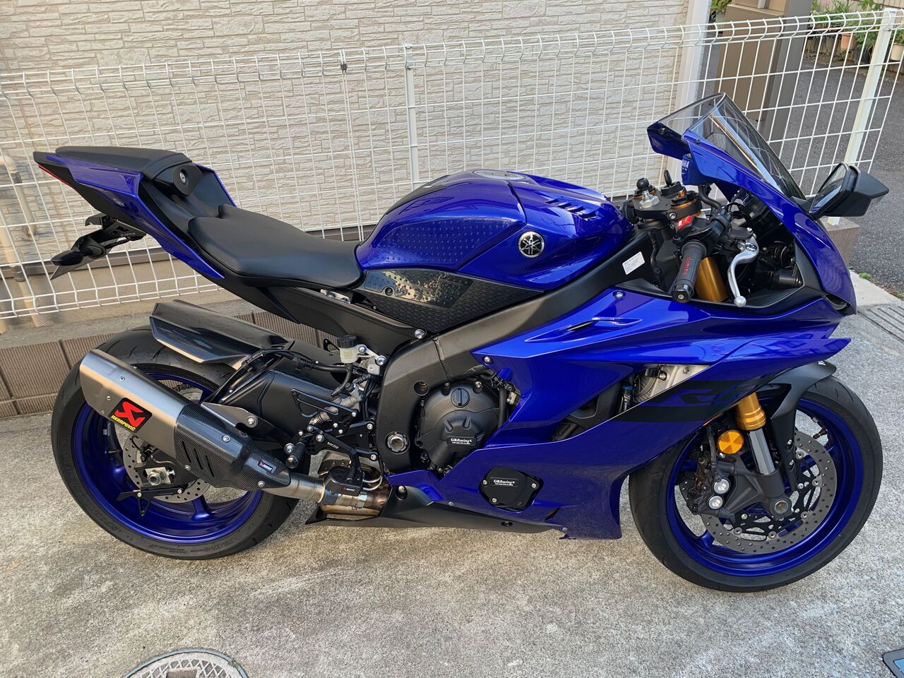 紆余曲折の末に・・・YZF-R6(BN6) 購入 & プチカスタム : あの時の風の