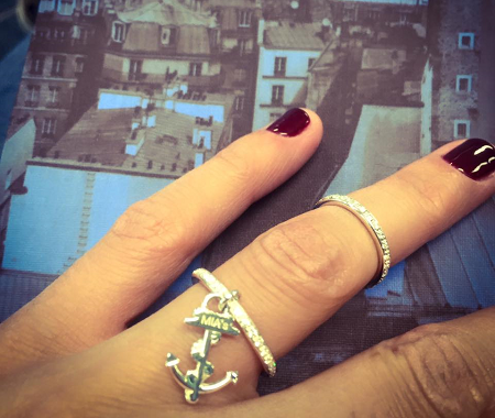 Anello ANCORA SWAROVSKI_Gold_1