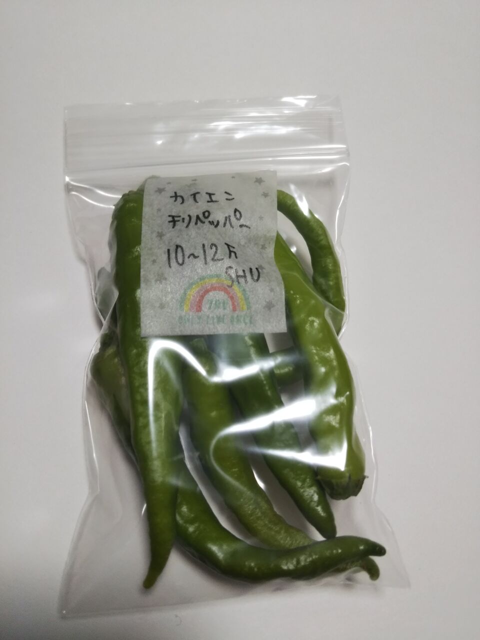 クッキング カイエンペッパー まきちゃんちの庭