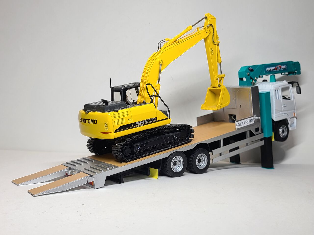 ダイヤペット クレーン車 レトロミニカー YONEZAWA TOYS DIAPET