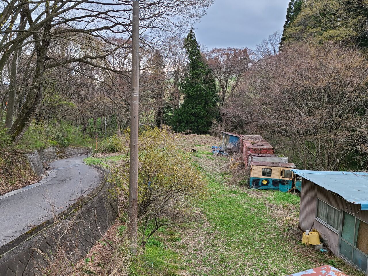 先輩と草ヒロ巡り 3 ぽてとのスクラップヤード