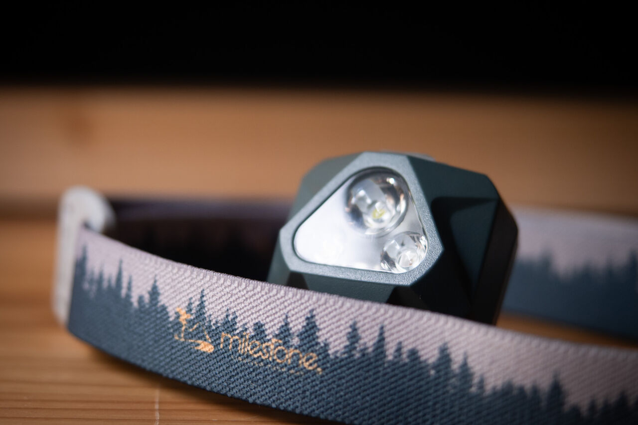 山用のヘッデンを替えてみた [milestone MS-G3] : 山に野に川に呑みに