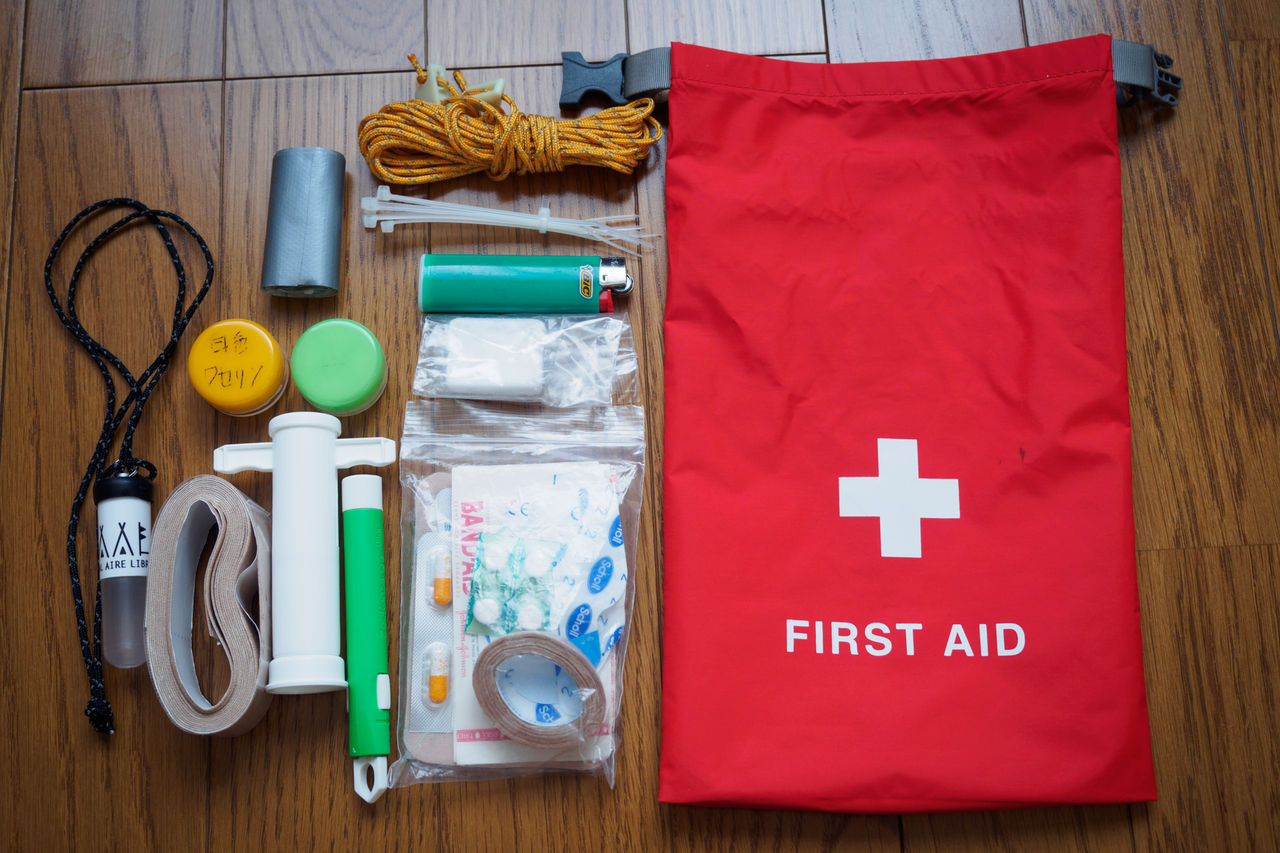 わかりやすくて軽くて丈夫！ ～ EXPED FOLD DRYBAG FIRST AID (S