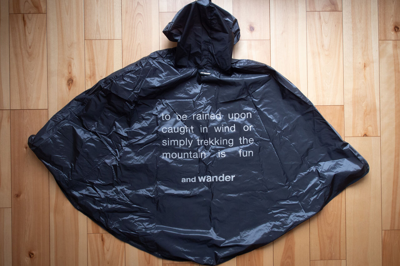 小物 and wander \" sil poncho \" and wander アンドワンダー sil poncho 商品詳細｜LEQUEL