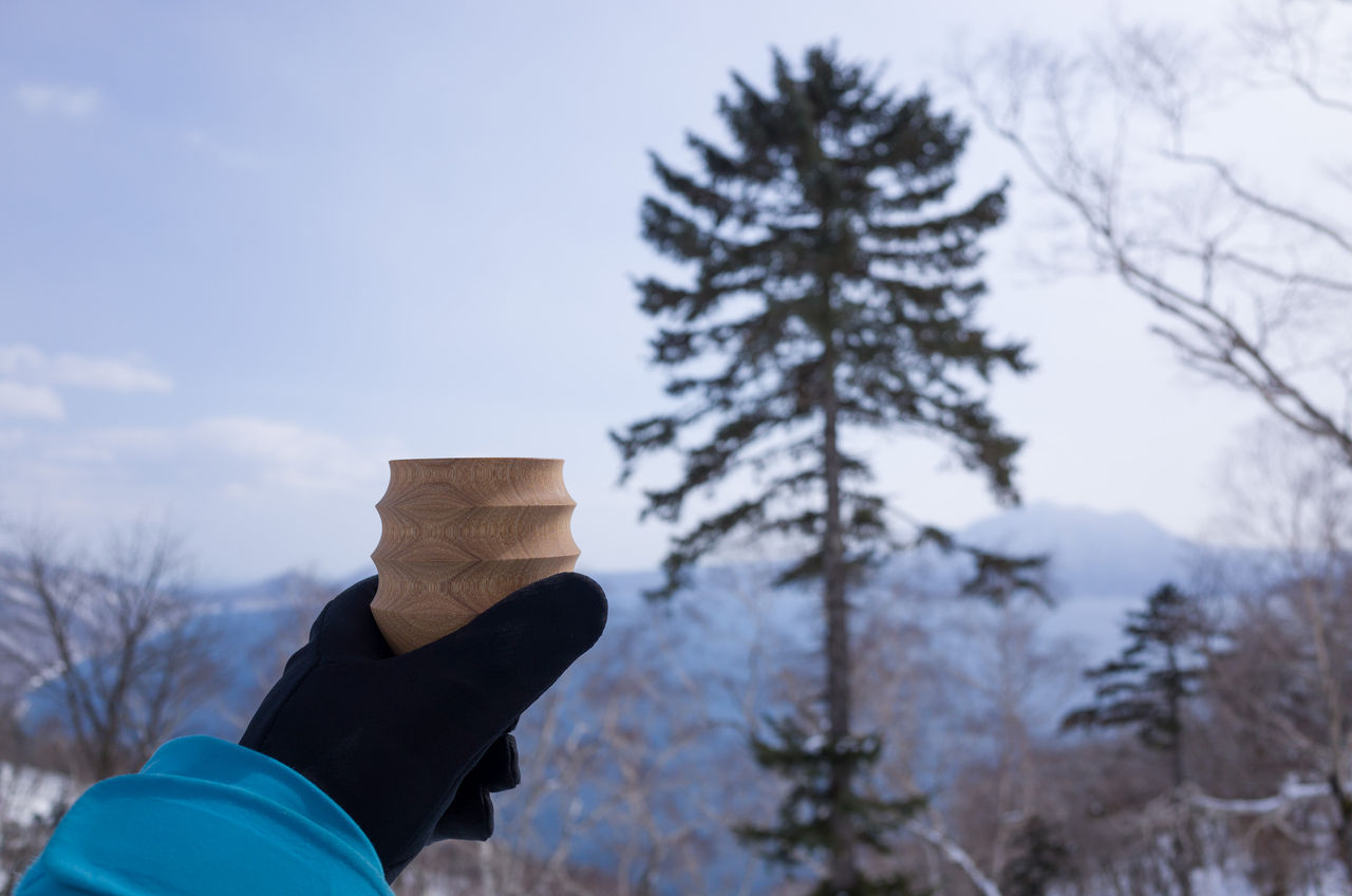 これぞ逸品 ～ Wood Cup “Hiro-sawa”(ヒロ沢) : 山に野に川に呑みに
