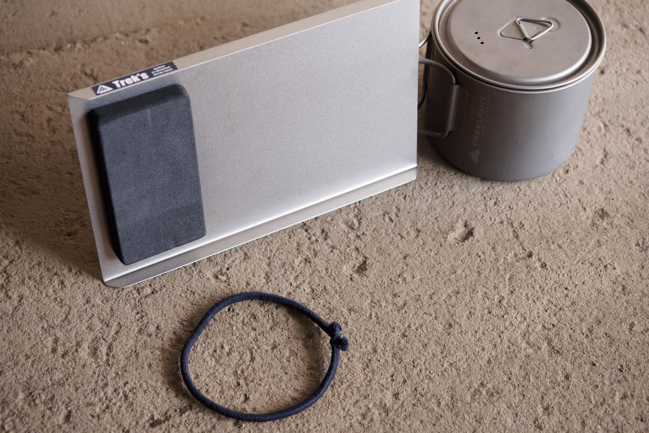 風防と雪上テーブルに ～ Trek's ULTiスクリーンテーブル : 山に野に川