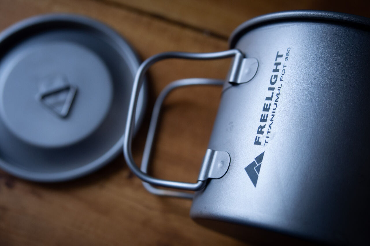 軽量チタンマグ Freelight Titanium Ul350pot 山に野に川に呑みに 軽量チタンマグ Freelight Titanium Ul350pot 山に野に川に呑みに
