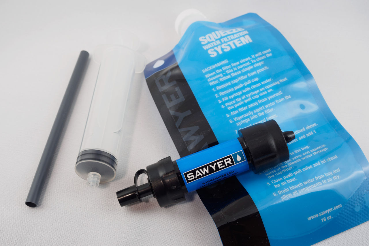 手ひらサイズの浄水器 〜 SAWYER Mini(ソーヤーミニ) : 山に野に