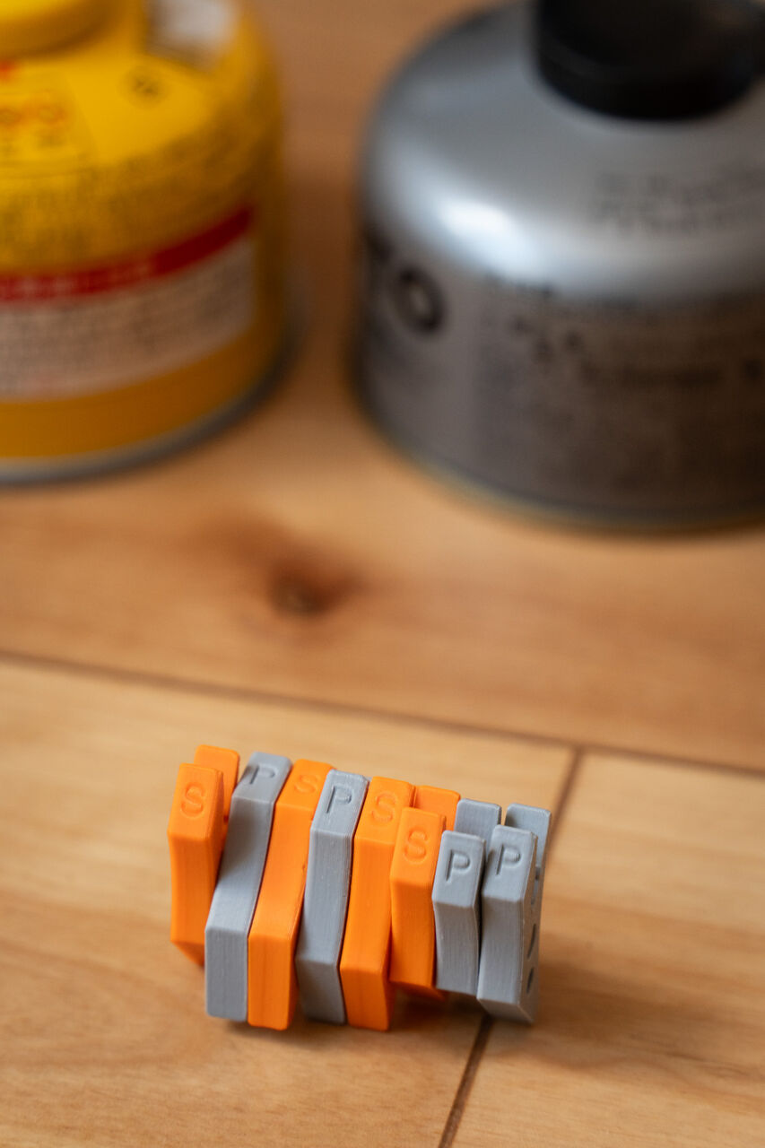 逆ネジ）ガス缶型スタッシュケース 高精度3Dプリント セーフ缶