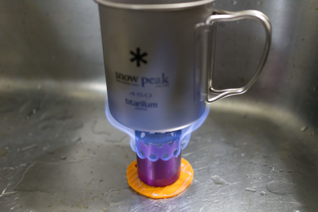 T's stove サイドBアルコールストーブ廃盤品 - メルカリ