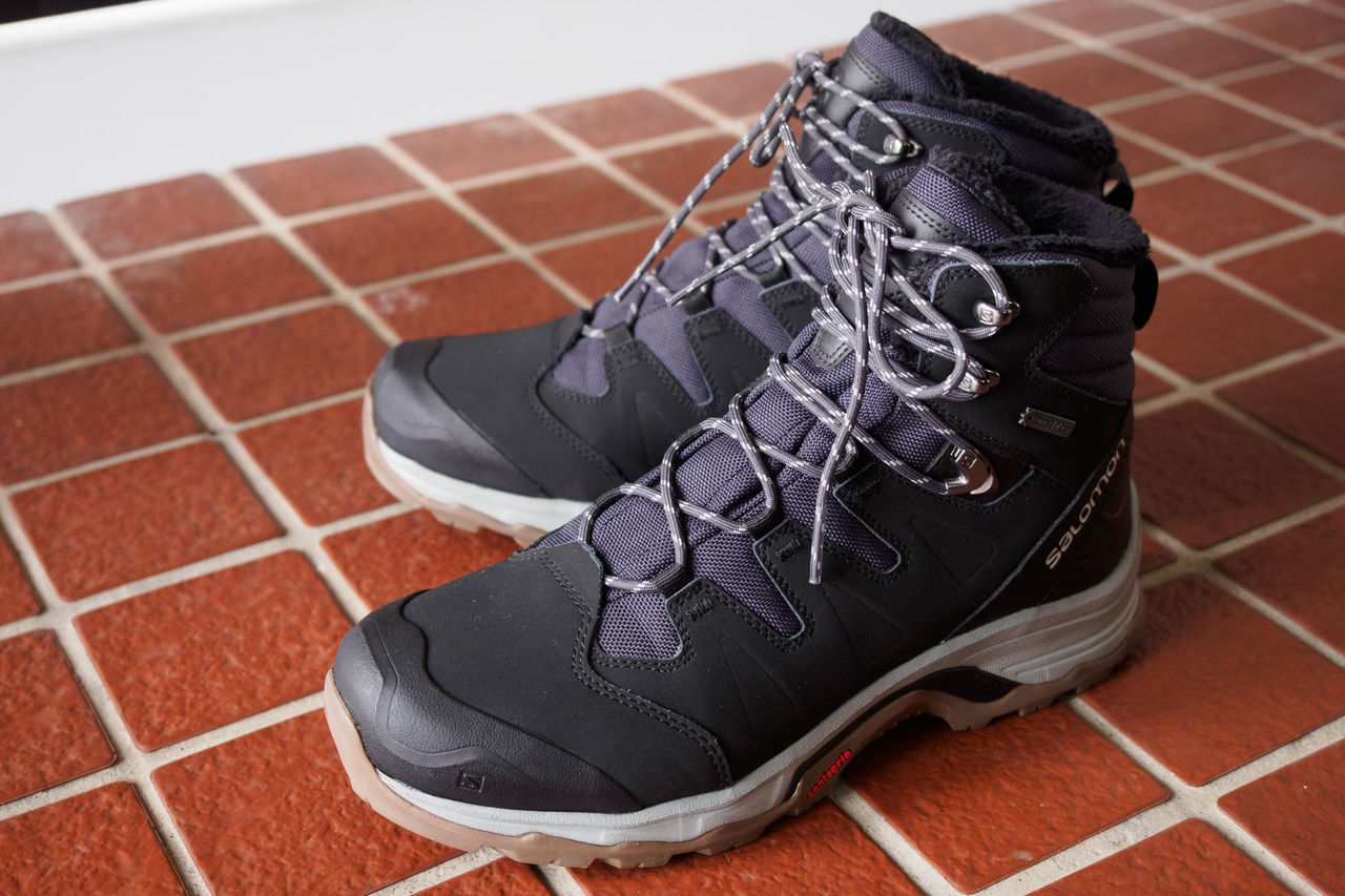 スノーハイクシューズ ～ SALOMON QUEST WINTER GTX : 山に野に