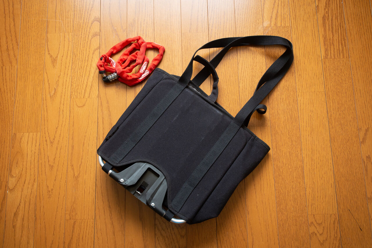 ブロンプトン Tote Bag 9L ブラック BROMPTON ( ブロンプトン ) フロントバッグ/ハンドルバッグ TOTE
