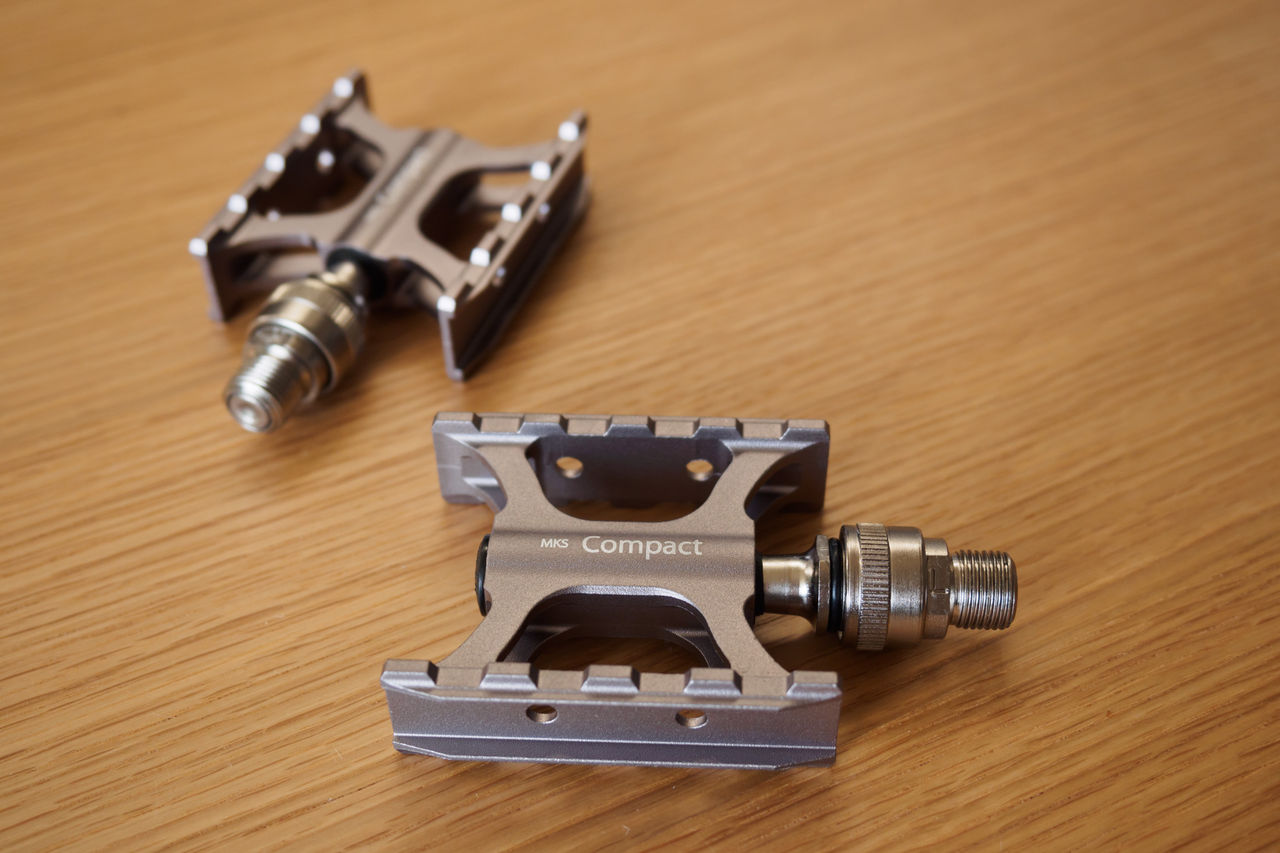 DAHON Speed Falcoのプチ軽量化(3) ～ ペダル交換(MKS Compact Ezy
