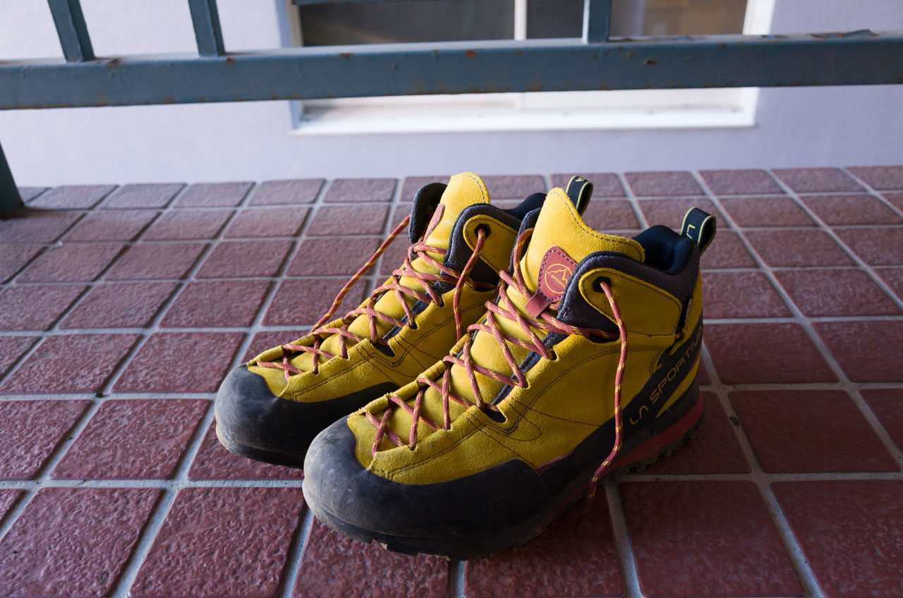 沢山歩きたいな ～ LA SPORTIVA BOULDER X MID : 山に野に川に呑みに