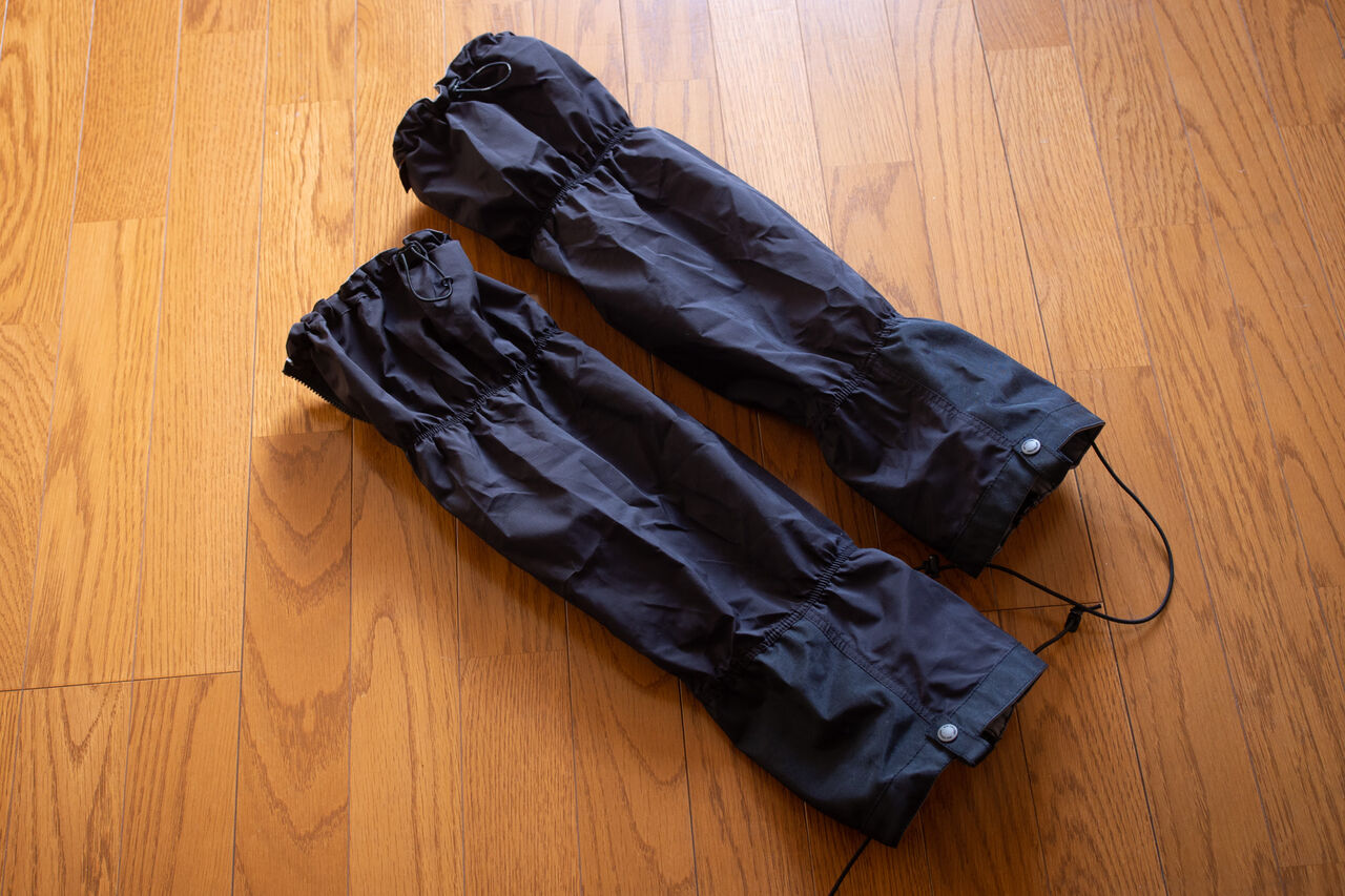 スタイリッシュゲイター [and wander eVent rain gaiter] : 山に野に川 