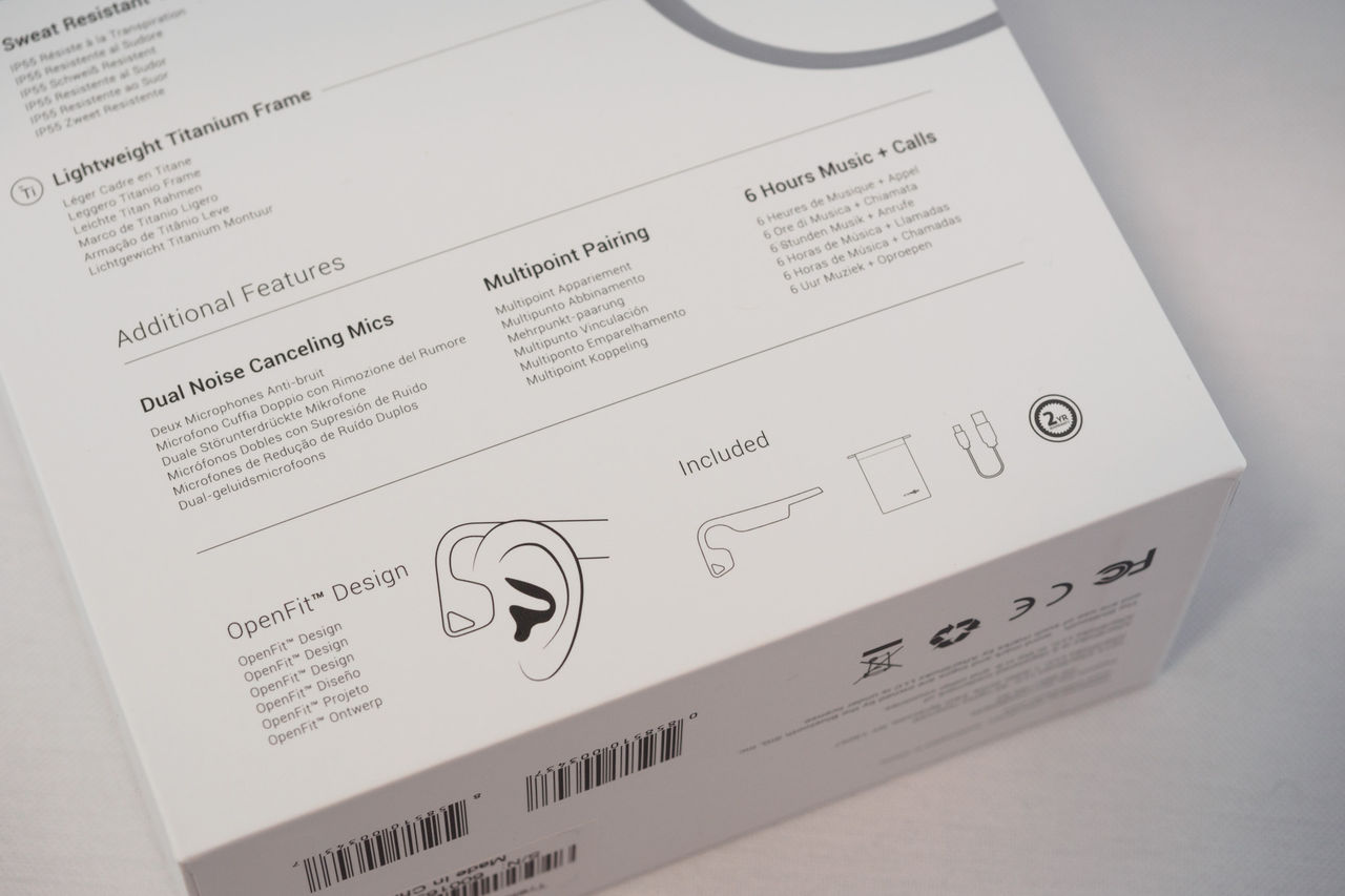 骨から伝わるmusic Aftershokz Trekz Titanium 山に野に川に呑みに