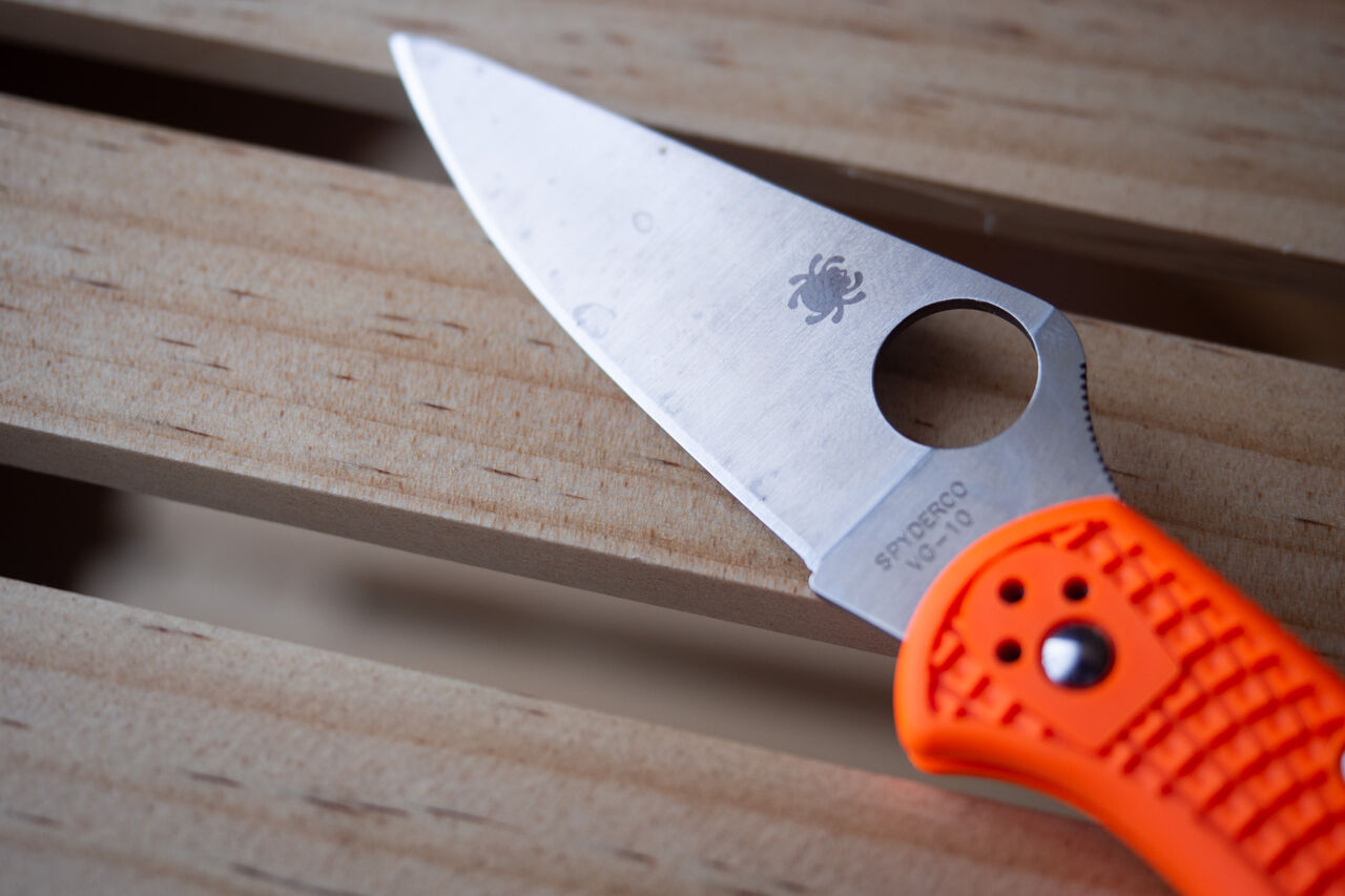 軽いけどしっかり [Spyderco Delica4] : 山に野に川に呑みに