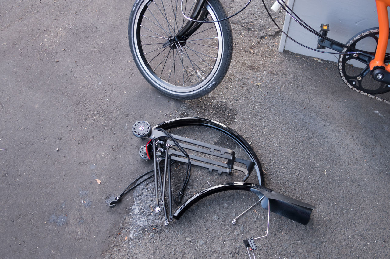 ブロンプトン 泥除け 前後セット BROMPTON Cライン 泥除け前後セット