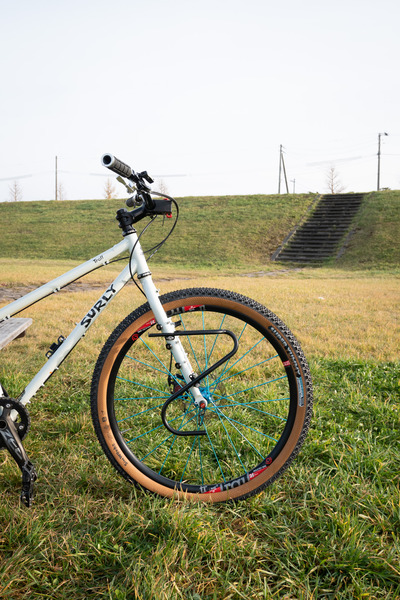 tubus DUO フロントキャリア surly 片パニア [Tubus duo front rack] : 山に野に川に呑みに
