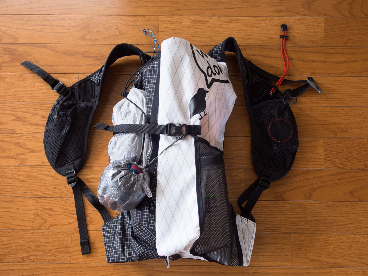 日帰りぴったりザック ～ Welldone Chips bag 12L (Dyneema ＆ X-pac 