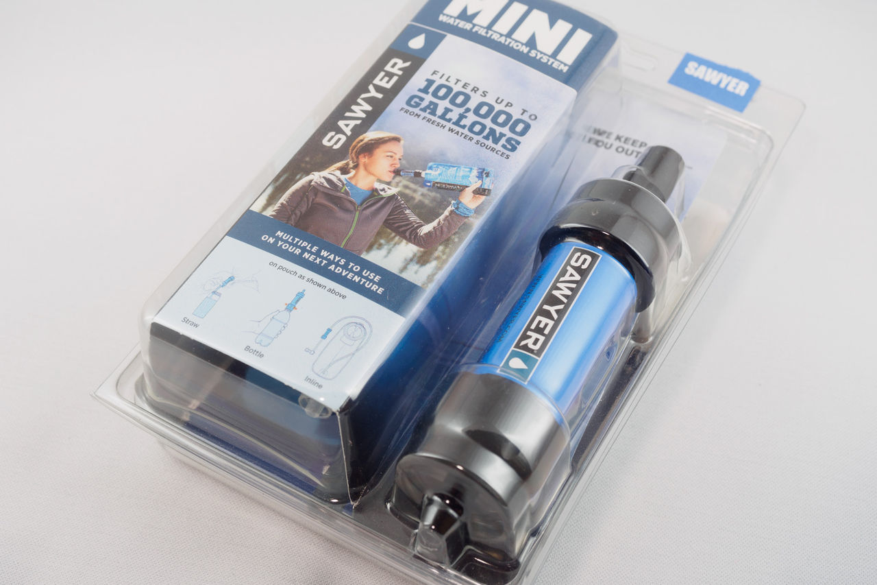手ひらサイズの浄水器 〜 SAWYER Mini(ソーヤーミニ) : 山に野に