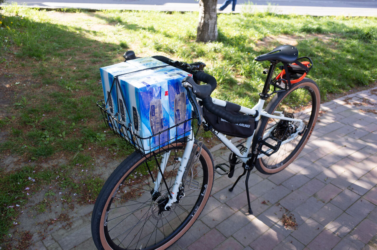 Surly Troll × Basketpacking : 山に野に川に呑みに