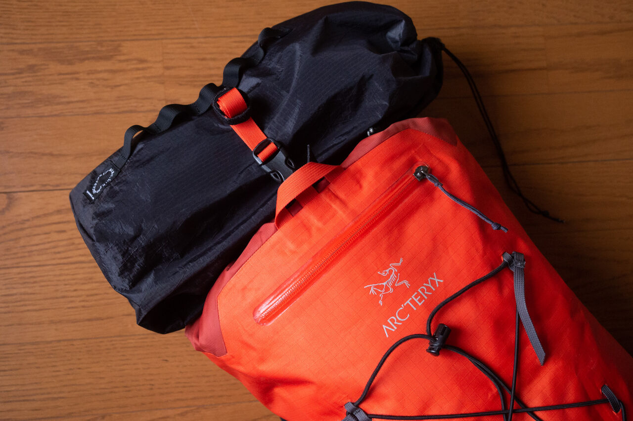 カッコイイ防水ザック [Arc'teryx ALPHA FL 30] : 山に野に川に呑みに