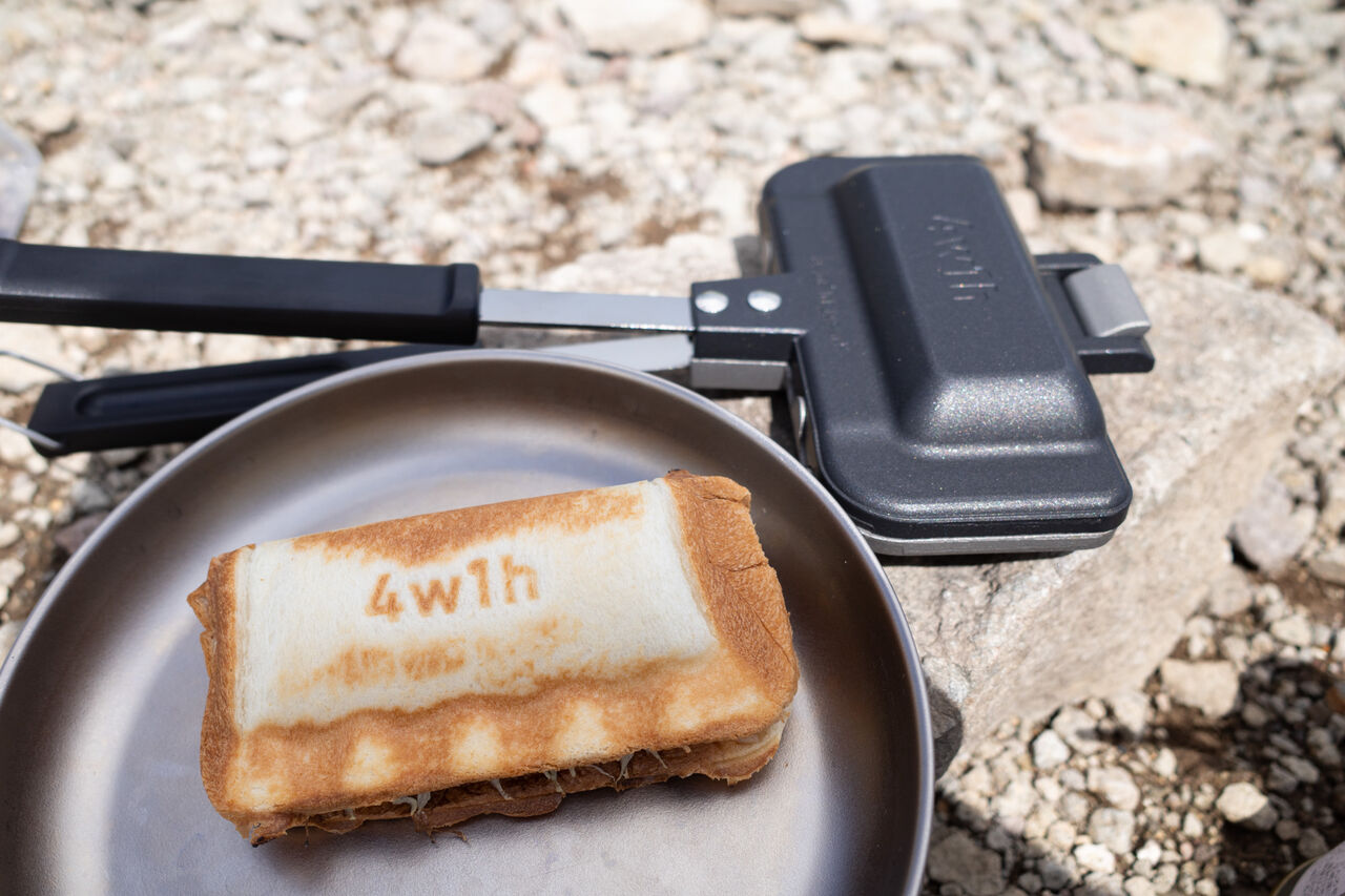 【新品未使用】 【限定カラー】4w1h ホットサンドソロ リニューアル品分離可能 Amazon | 4w1h ホットサンド ソロ リニューアル品 分離可能 燕