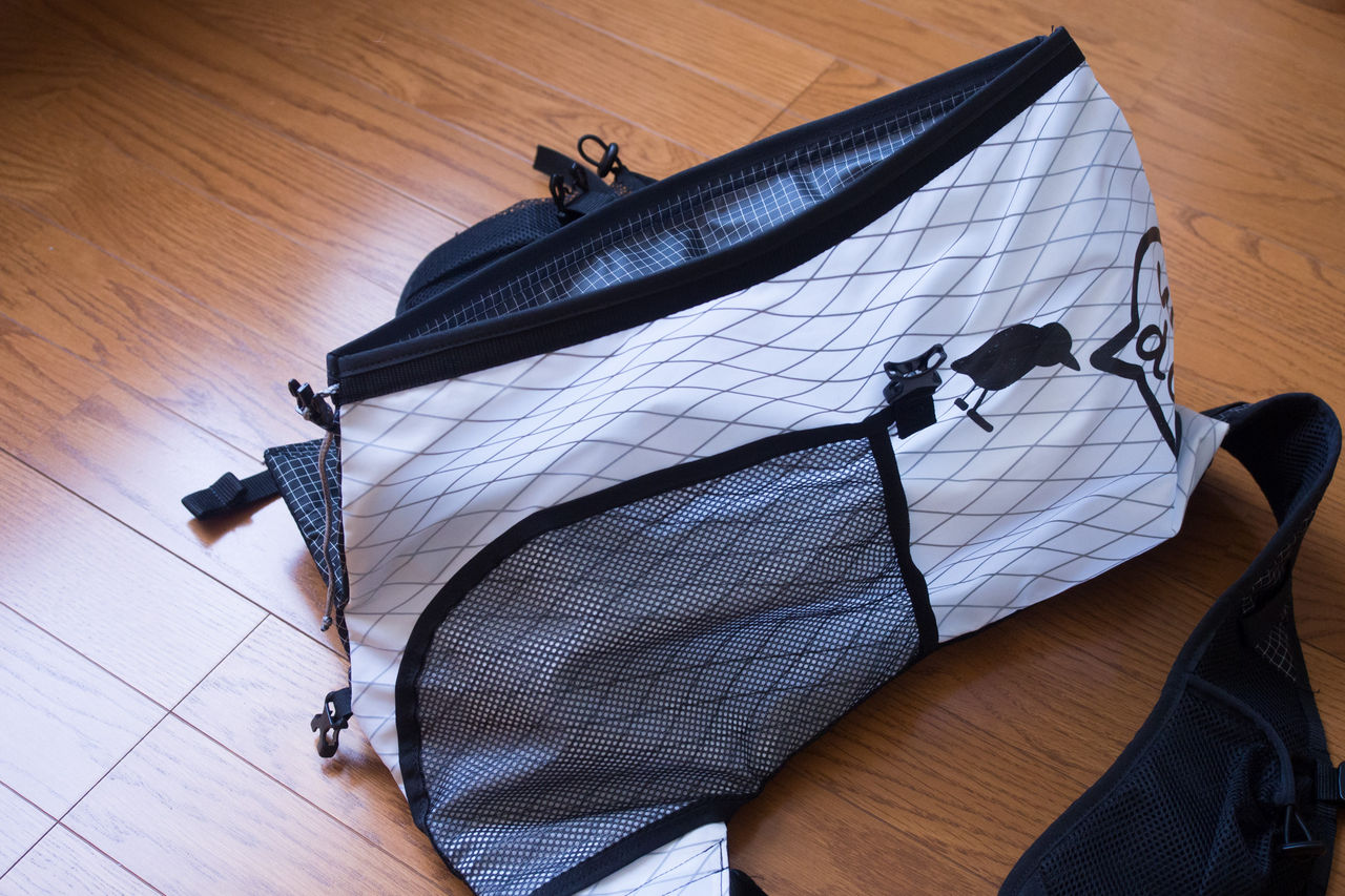 日帰りぴったりザック ～ Welldone Chips bag 12L (Dyneema ＆ X