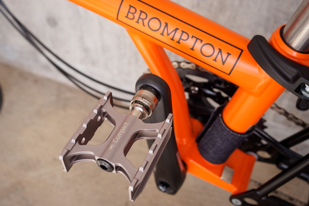BROMPTONの軽量化(5) ~ ペダル交換 : 山に野に川に呑みに BROMPTONの軽量化(5) ~ ペダル交換 : 山に野に川に呑みに