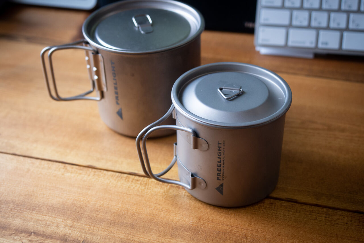 軽量チタンマグ Freelight Titanium Ul350pot 山に野に川に呑みに 軽量チタンマグ Freelight Titanium Ul350pot 山に野に川に呑みに