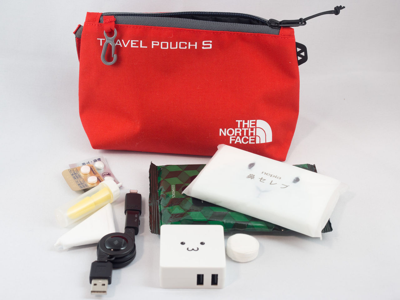 north face travel pouch