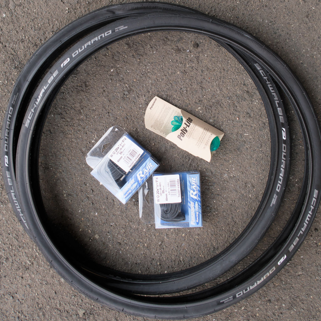 ミニベロタイヤの最適解 ~ SCHWALBE DURANO 20x1 1/8 : 山に野 ミニベロタイヤの最適解 ~ SCHWALBE DURANO 20x1 1/8 : 山に野