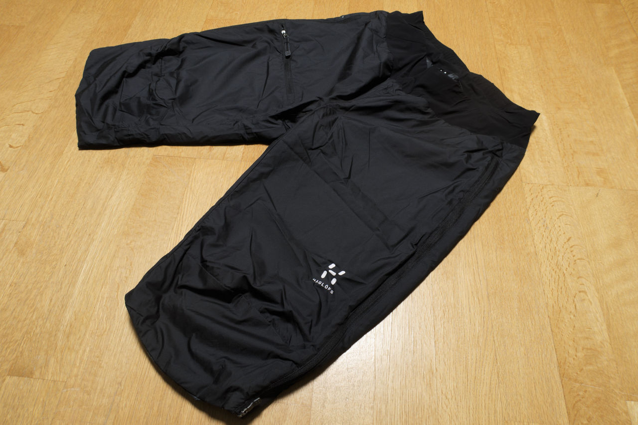 動きやすく暖かいです ～ HAGLOFS BARRIER III KNEE PANT : 山に野に川
